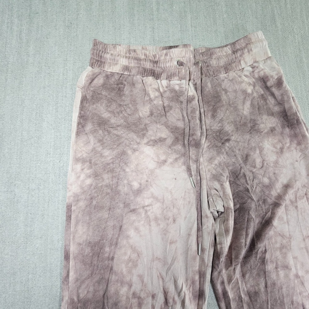 Rachel Zoe Women's Dark Pink Sweatpants Straight Leg Drawstring Size Medium - Picture 3 of 16